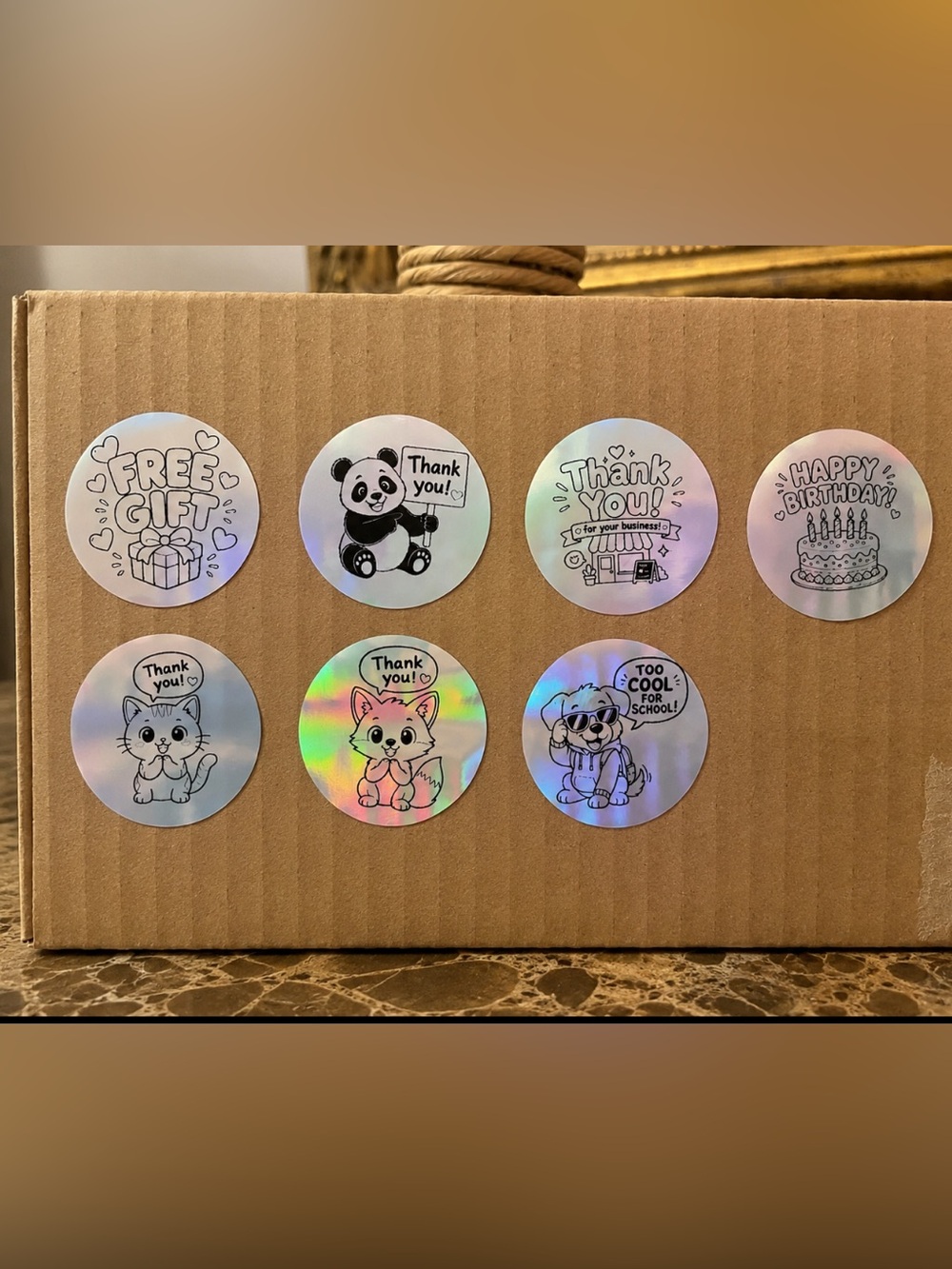 Holographic Sticker Set